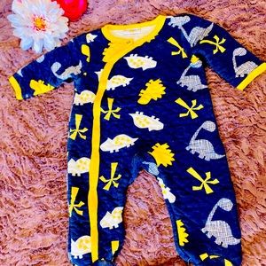Lily and Jack 3-6 months lined onesies